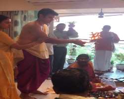 Vishal is a religious person and participates in every ritual with great zeal.